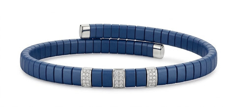 Blue Modular Bracelet