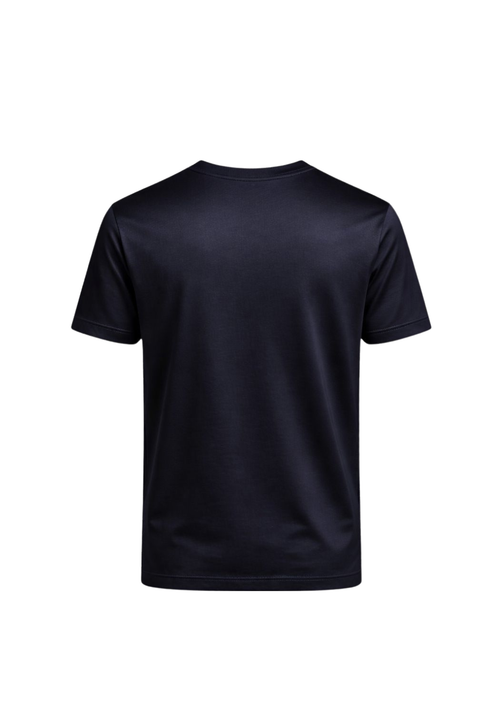 Classic Black T-Shirt Filo Scozia