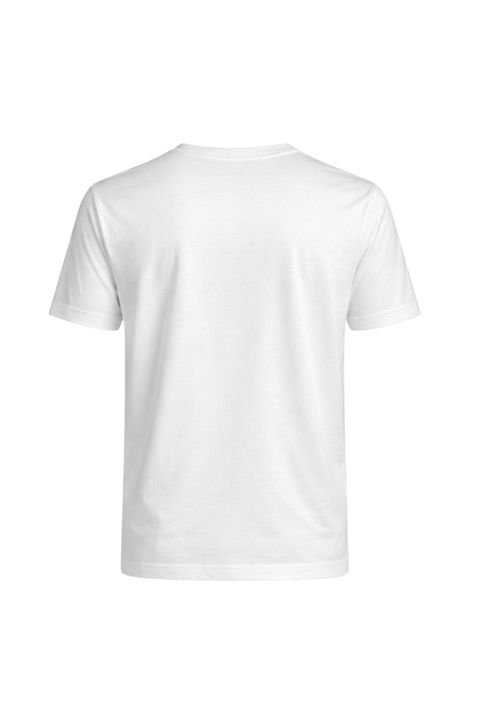 Classic White T-Shirt Filo Scozia