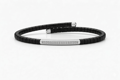 Diamond Bar Bracelet