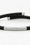 Black Pavé Bar Bracelet