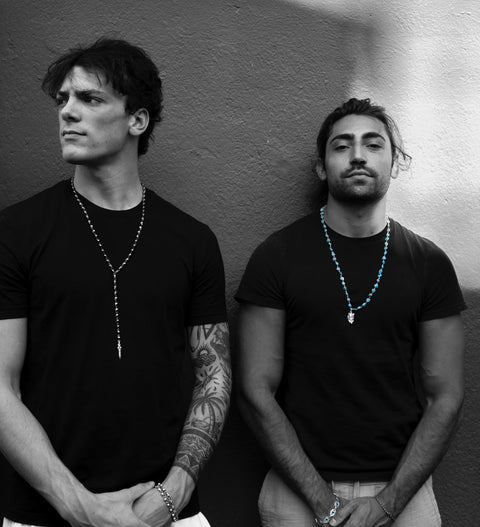 Teschi Drop Necklace – Sapphire Edition