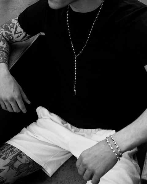 Teschi Drop Necklace – Sapphire Edition