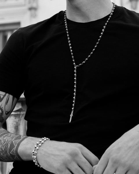 Teschi Drop Necklace – Sapphire Edition