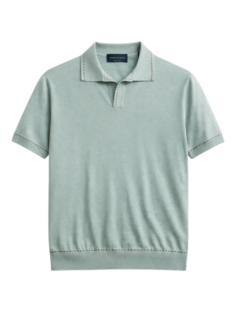 Skipper Riviera Polo - Aquamarine