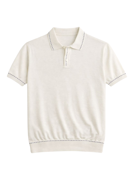 Skipper Riviera Polo - Cream