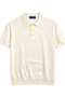 Cream Cotton Tennis Polo