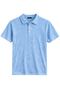 Sky Blue Terry Polo Shirt