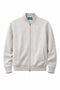Light Grey Cashmere Zip Jacket