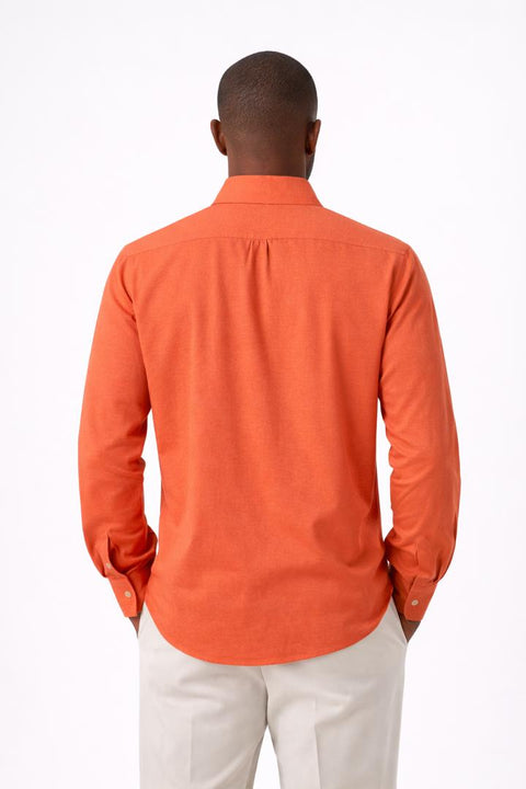 Orange Long Sleeve Shirt