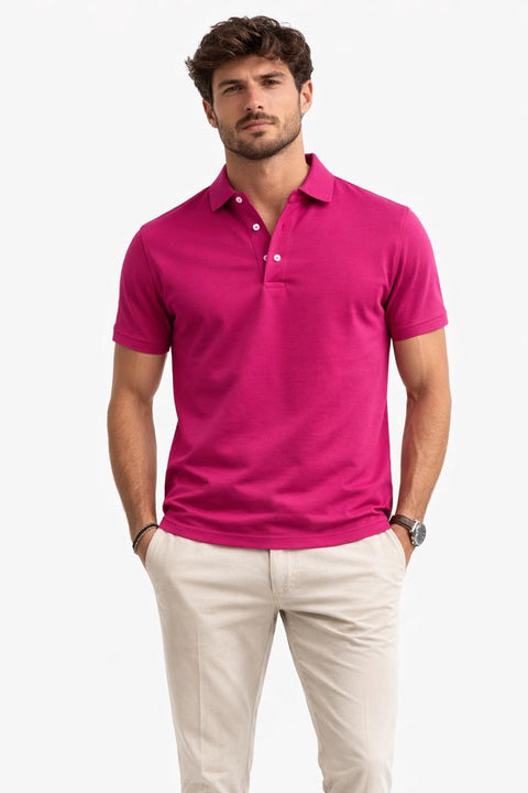 Fuchsia Terry Polo