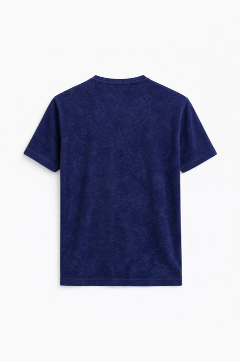 Terry T-Shirt - Navy Blue