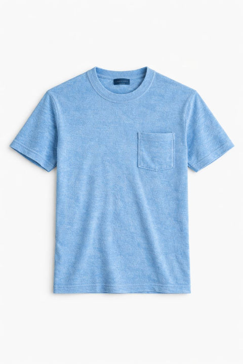 Terry T-Shirt - Sky Blue