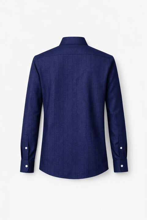 Midnight Blue Tailored Shirt