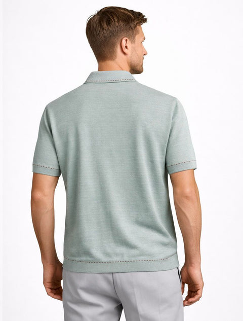 Skipper Riviera Polo - Aquamarine