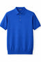 Royal Blue Cotton Tennis Polo
