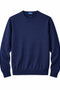 Round-Neck Knit Sweater - Navy