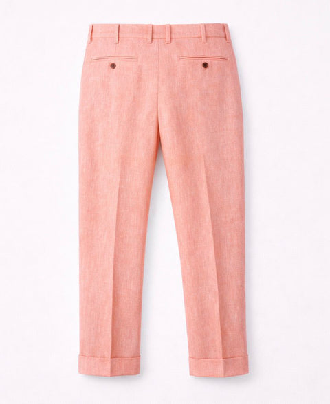 Rose Linen Tailored Trousers