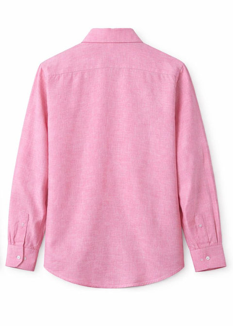 Soft Pink Linen Shirt