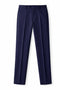 Tailored Wool Trousers - Navy