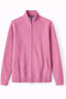 Cashmere Full-Zip Knit Rose