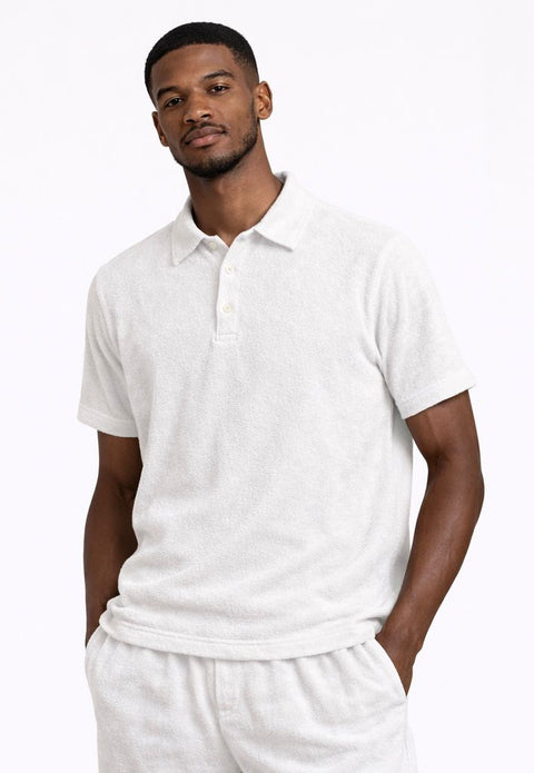 Terry Polo - White