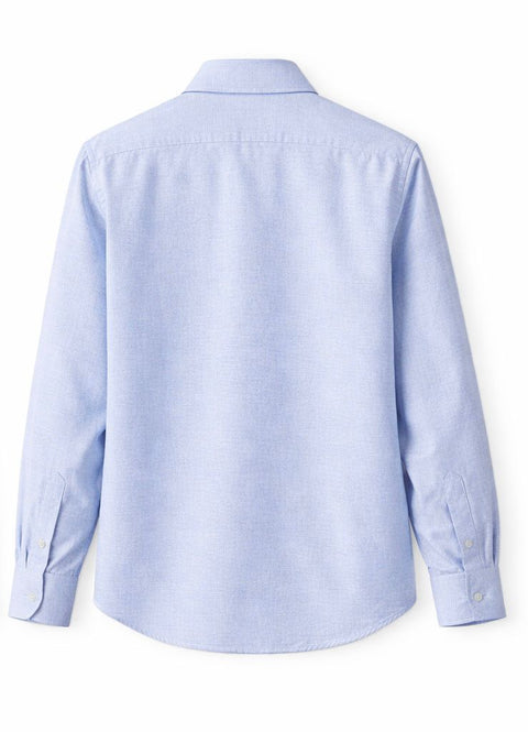 Light Blue Cotton Poplin Shirt
