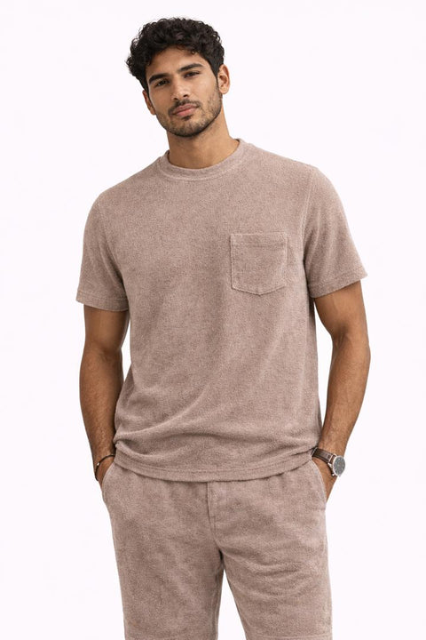 Terry T-Shirt - Brown