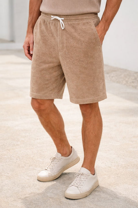 Terry Shorts - Brown