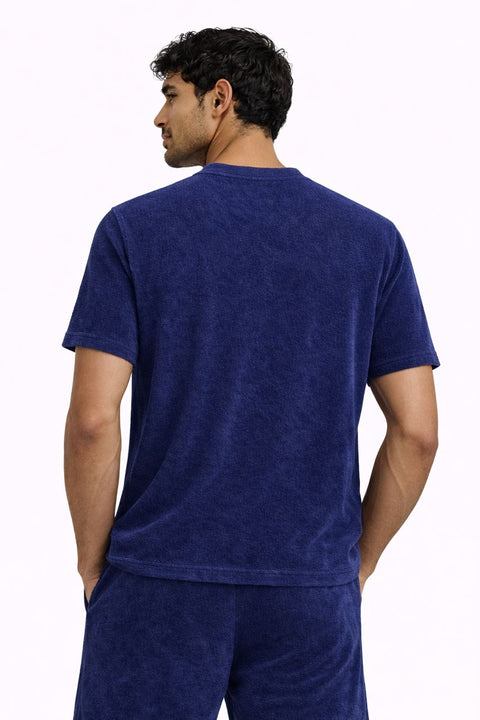 Terry T-Shirt - Navy Blue