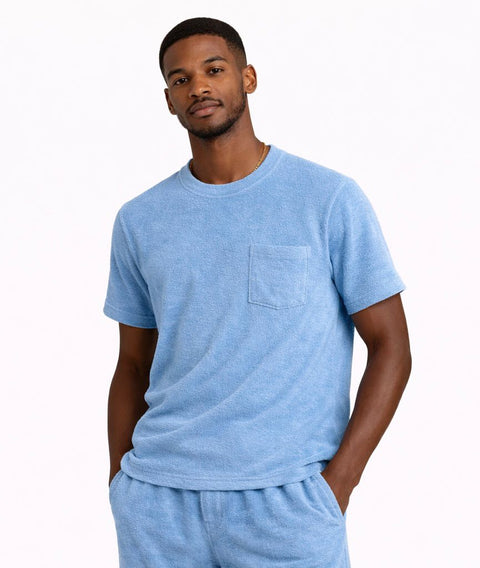 Terry T-Shirt - Sky Blue