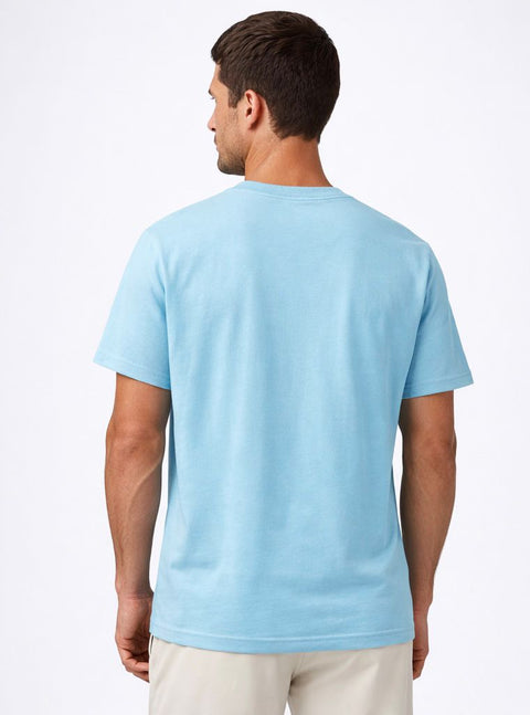 Racquet Graphic T-Shirt - Tiffany Blue