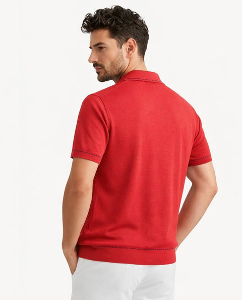 Skipper Riviera Polo - Rosso