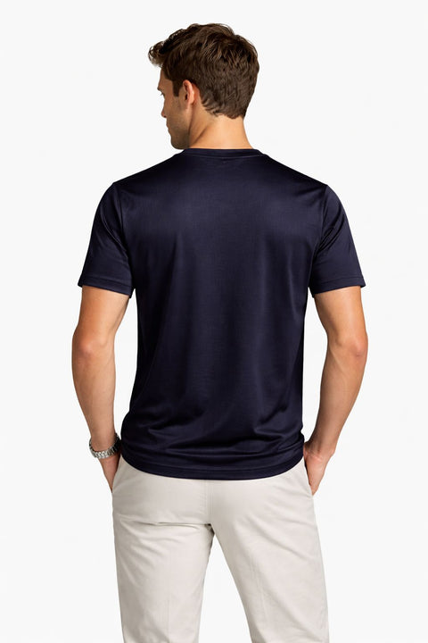 Classic Black T-Shirt Filo Scozia